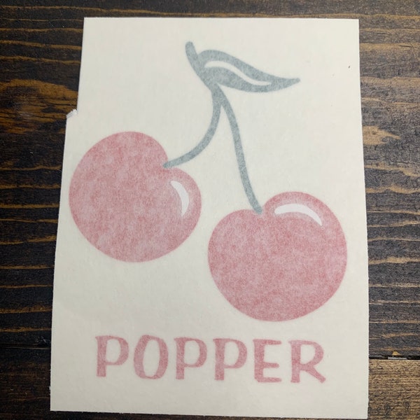 Cherry Popper Decal