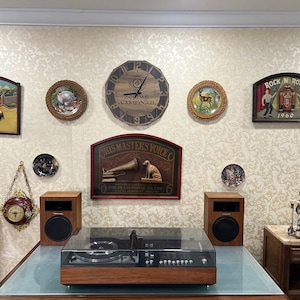Dual HS 130 Turntable with German Saba Speakers | Vintage Audio System | Includes Turntable and Speaker Set- Turntable