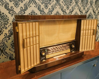 Radio Siemens Schatulle H52 / Radio Vintage / Radio Antigua Orjinal / Radio Antigua / Radio Lámpara / Radio SIEMENS H52