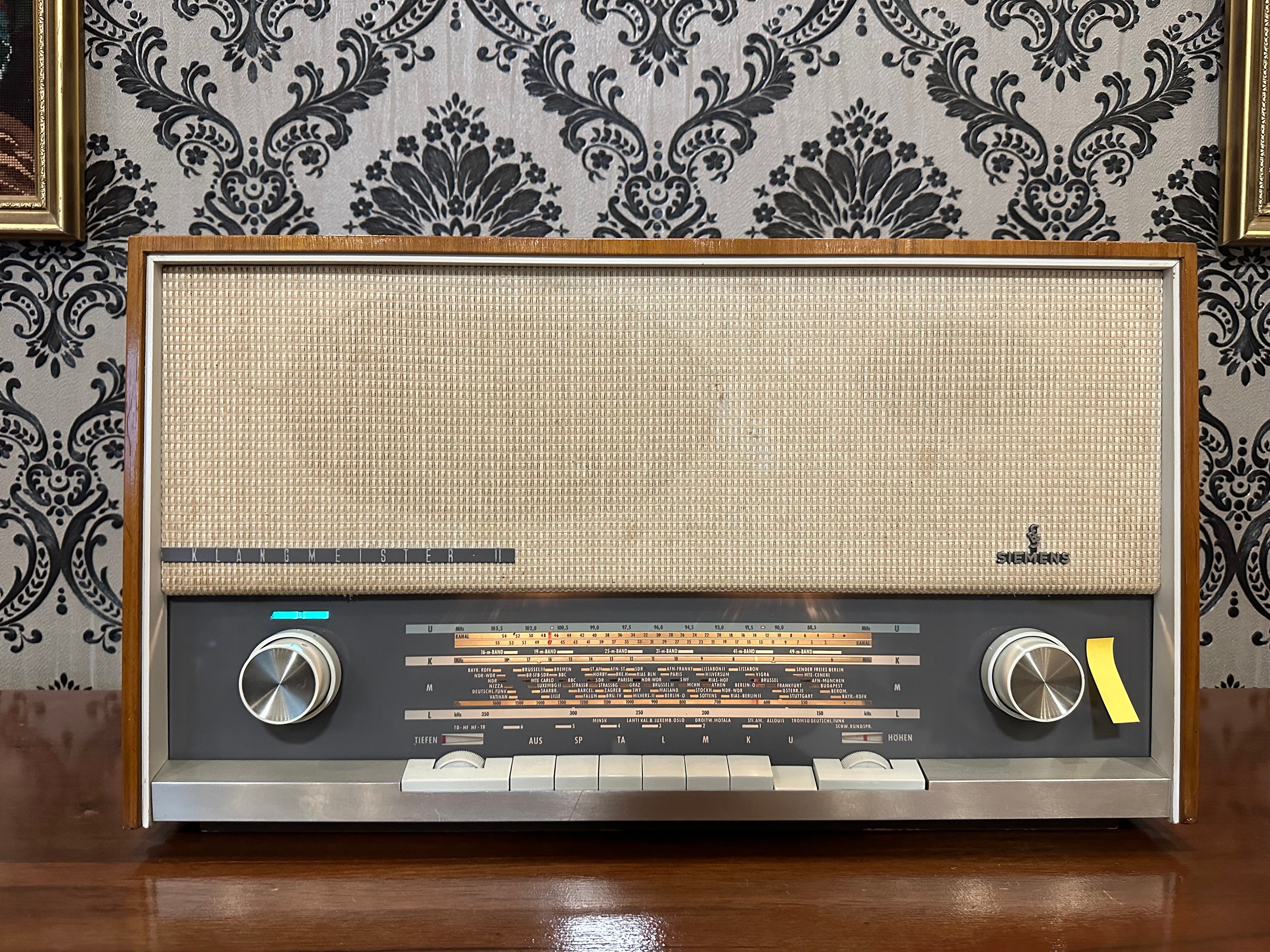 Siemens Klangmeisterビンテージ15x24cm口径システムペア Siemens Klangmeister IV RB 30 | Orjinal Old Radio | Radio