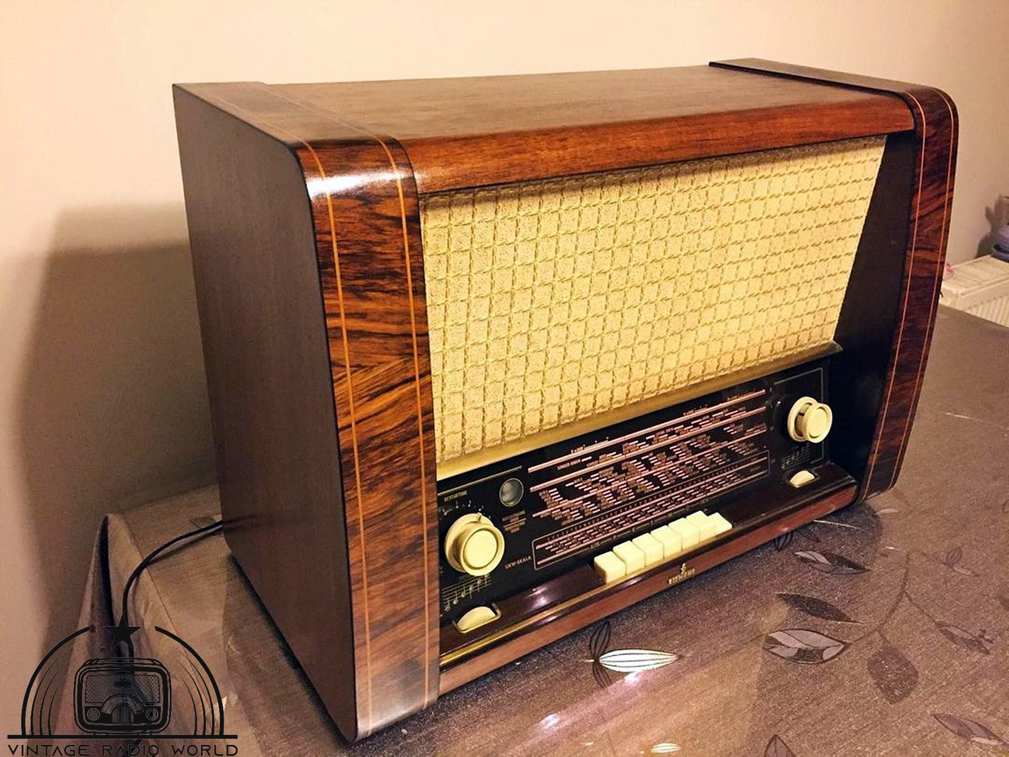 SIEMENS Luxus Super 54 Export Radio | Vintage Radio | Orjinal Old