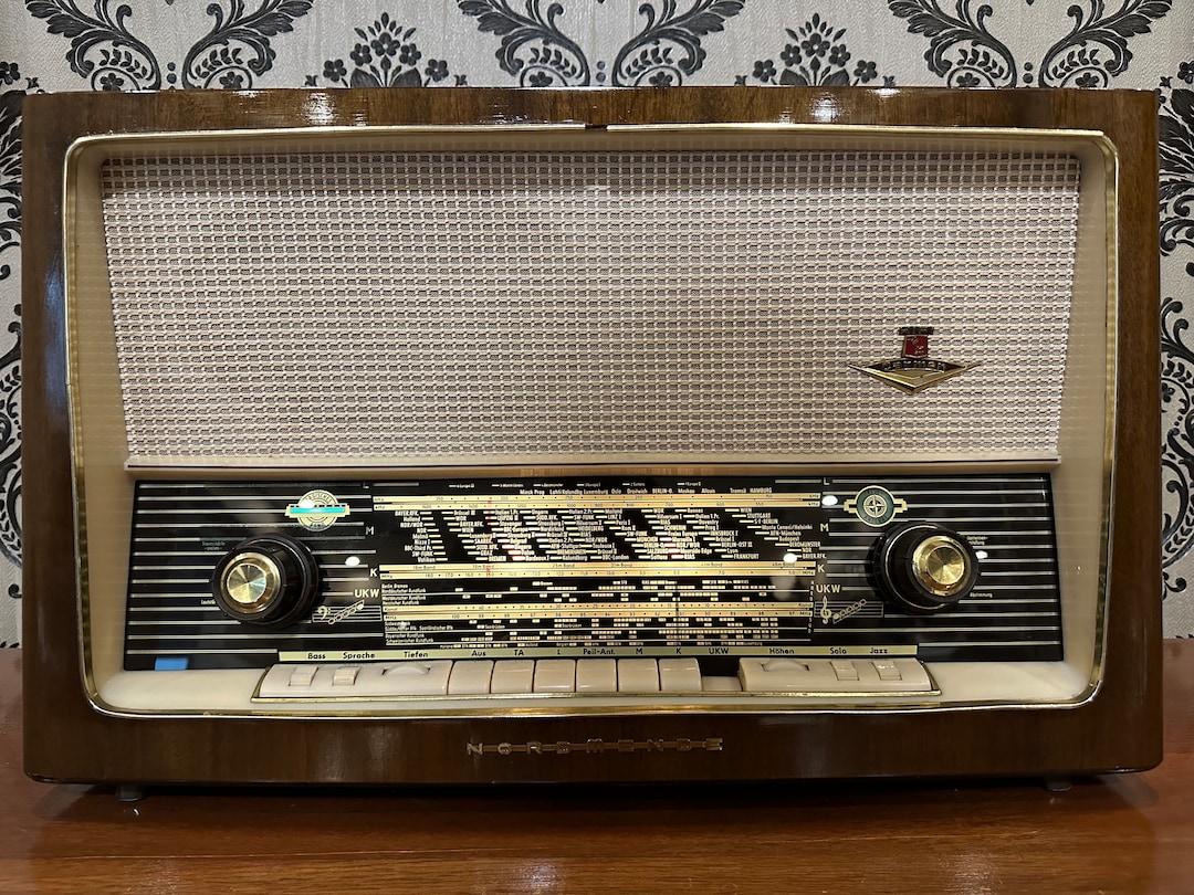 ※ジャンク品　Nordmende ヴィンテージラジオ　ドイツ製 Nordmende Radio | Vintage Radio | Orjinal Old Radio | Radio | Lamp