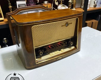 Radio Metz - Radio a lampada vintage autentica, classica originale - Riscopri la nostalgia con la radio Metz