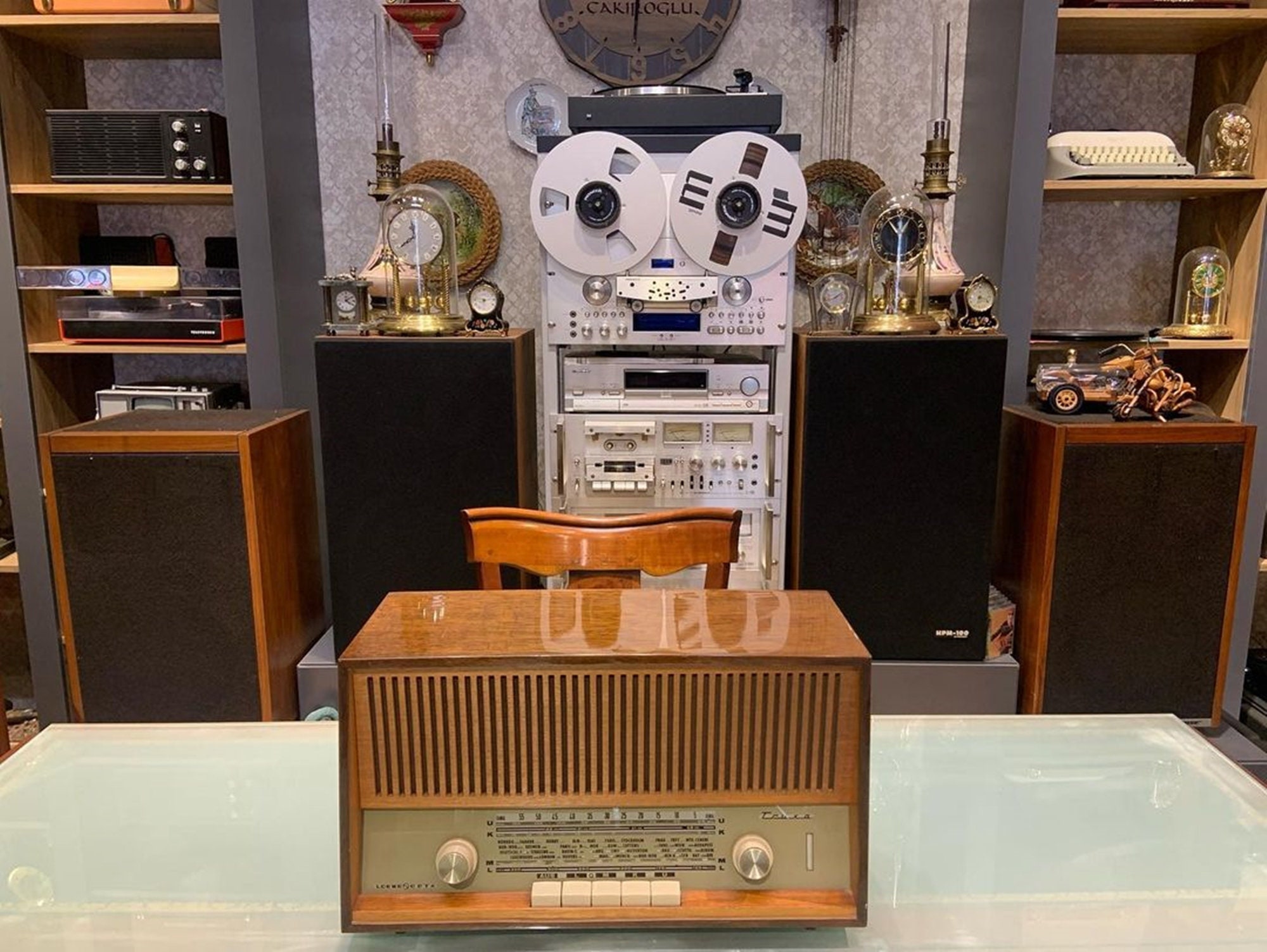 Loewe Opta Blanet Vintage Radio Orjinal Old Radio Antique Radio Lamp Radio  Loewe Opta Radio 