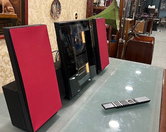 Bang & Olufsen System | Radio, Cassette, and CD Player | Sensor Glass Sliding Door | Remote Included | High Condition- Turntable