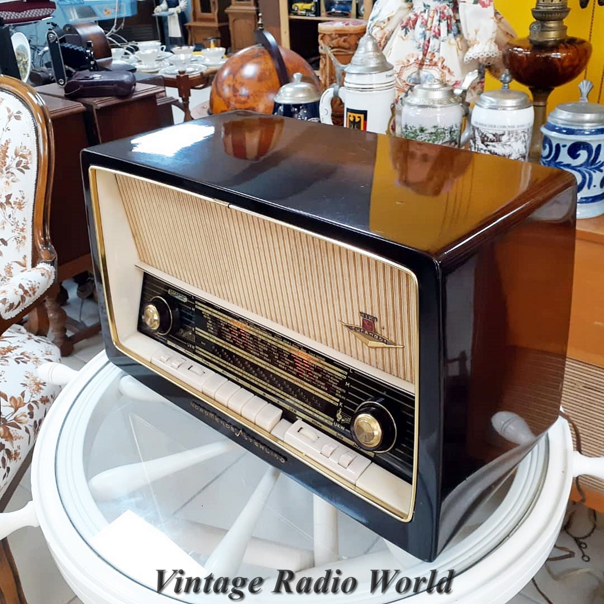 ※ジャンク品　Nordmende ヴィンテージラジオ　ドイツ製 Vintage Nordmende Turandot C Display Radio FM BC SW1 SW2 Made In W