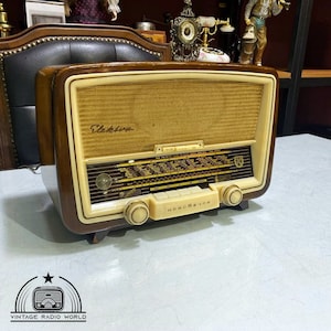 Nordmende Elektra Radio - Authentic Vintage, Original Classic, Lamp Radio - Immerse in Nostalgia with Nordmende Elektra