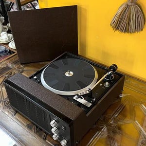 Antique Dual P80 Portable Turntable | Dual 1234 Automatic Mechanism | Original Cartridge & Needle | Excellent Condition
