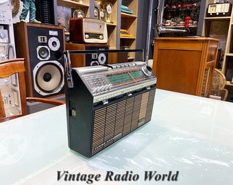 Vintage Loewe Opta T 98 Radio | Original Old Radio | Antique Radio | Classic Lamp Radio | Retro Loewe Opta Collectible