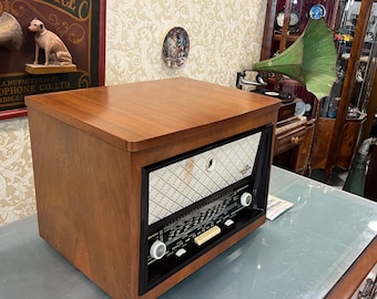 Collectible Thomson Turntable Radio | Plays All Speeds | No FM | Fully Functional | Vintage Audio Decor | Home Stereo System