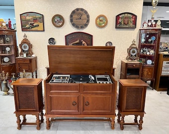 Mint Condition Rosita Music Cabinet | Radio, Turntable & Cassette Player | Full Original | Excellent Condition
