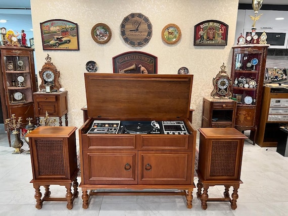 Mint Condition Rosita Music Cabinet | Radio, Turntable & Cassette