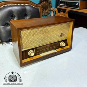 Nordmende Elektra Radio - Authentic Vintage, Original Classic, Lamp Radio - Immerse in Nostalgia with Nordmende Elektra