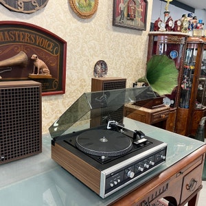 Dual HS 136 with Dual 1237 Fully Automatic Turntable | Includes Original Speaker Set | High Conditiona- Turntable