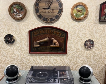 Grundig Studio 1600 FM Radio Turntable | Includes Minerva Sphere