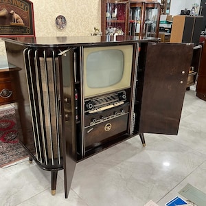 Flawless Dual KA 230 FM Radio Turntable Set | Flagship Model | Includes Dual CL 270 Speaker Set & 10-Disc Spindle | Excellent Condition