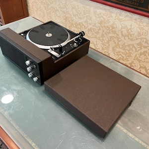 Legendary Dual P 80 Portable Turntable | Fully Automatic | Plays 33 & 45 RPM | Fully Functional | Vintage Audio Decor- Turntable