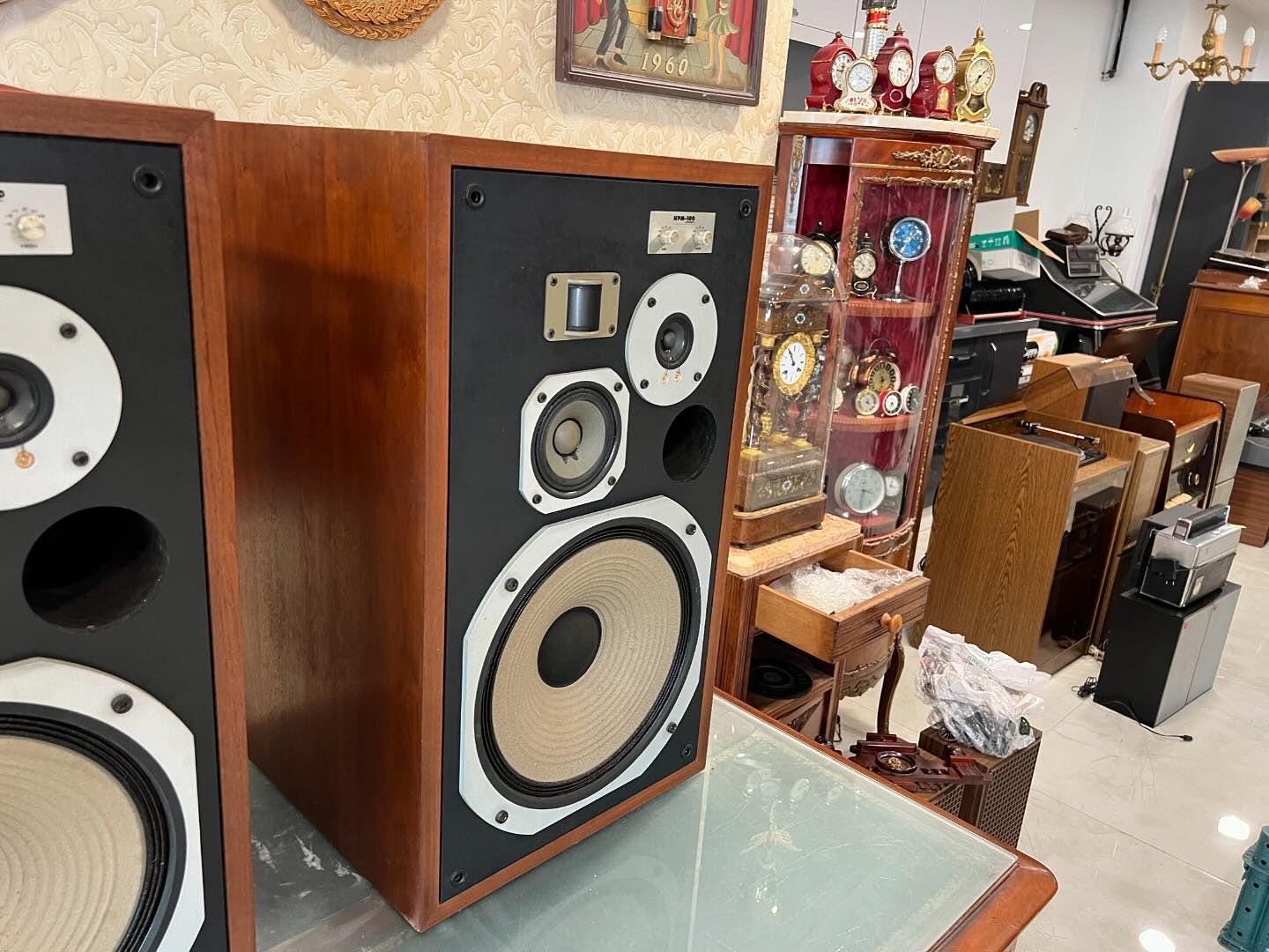 Vintage Pioneer HPM 100 Speaker Set, All Original Drivers