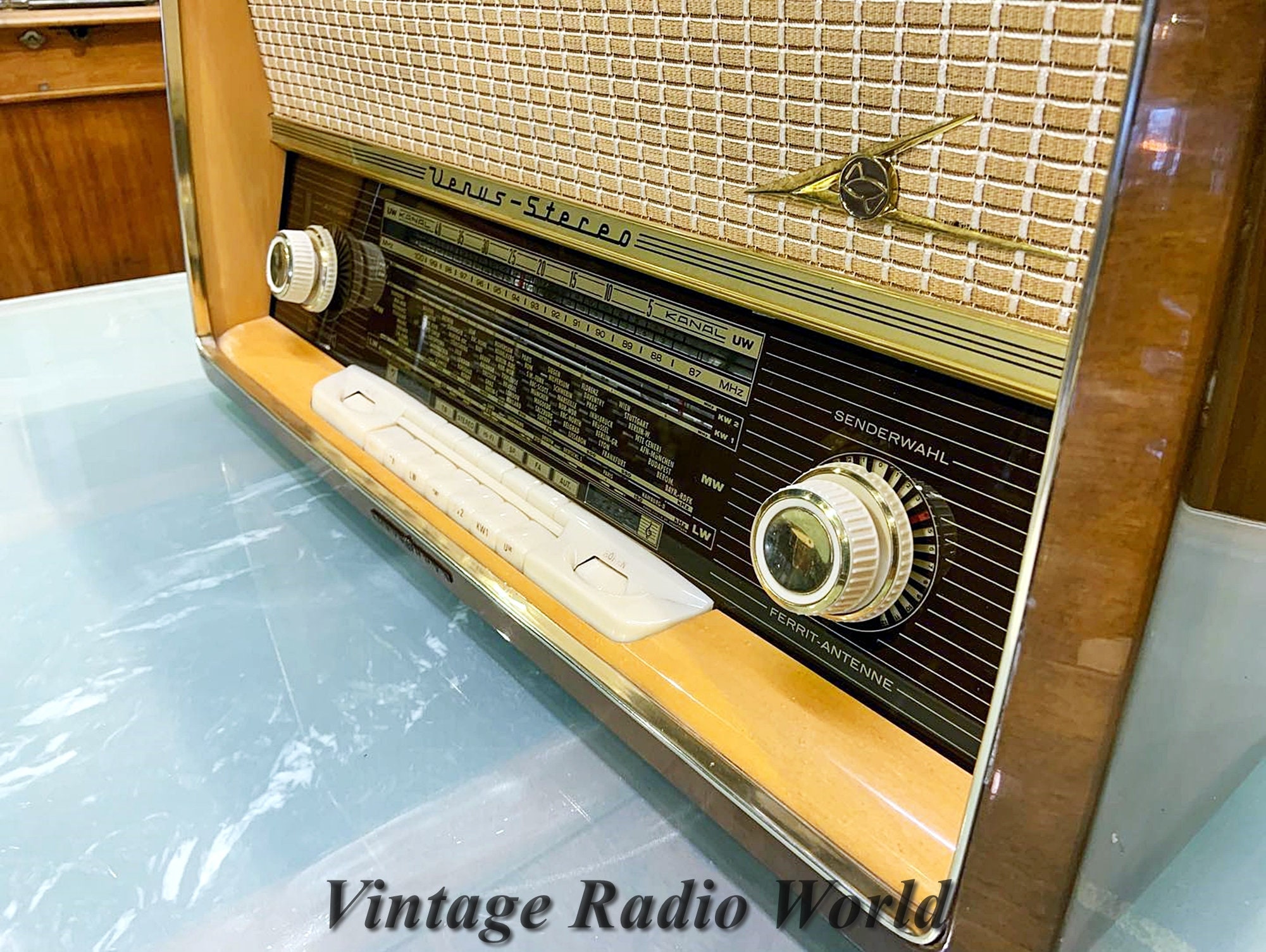Loewe Opta Venüs | Vintage Radio | Orjinal Old Radio | Antique