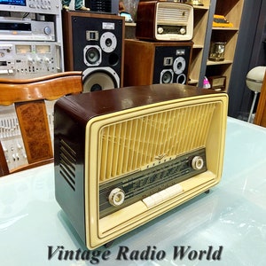 ERRES | Vintage Radio | Orjinal Old Radio | Antik radio | Lampradio | ERRES Radio Bakelit säker