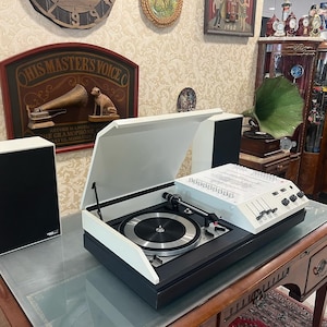 Wega 3208 Combo with Dual 1218 Automatic Turntable | Includes German Speaker Set | High Condition | Fully Functional- Turntable