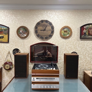 Dual Deck System | Dual CV 12 Amplifier | Dual CT 15 Tuner | Dual 1218 Turntable | Includes Dual CL 144 Speaker Set | High Condition