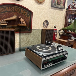 Flawless Dual KA 12 FM Radio Turntable | Includes Dual CL 114 Speaker Set | Excellent Condition- Turntable