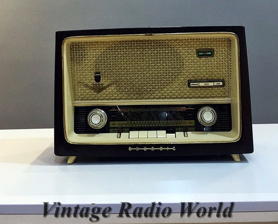 Decoderen Schuine streep Pastoor Grundig Radio 1099 Vintage Radio Orjinal Old Radio Radio - Etsy