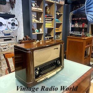Grundig Radio 4035 | Vintage Radio | Orjinal Old Radio | Radio | Lamp Radio | Grundig 4035 Radio