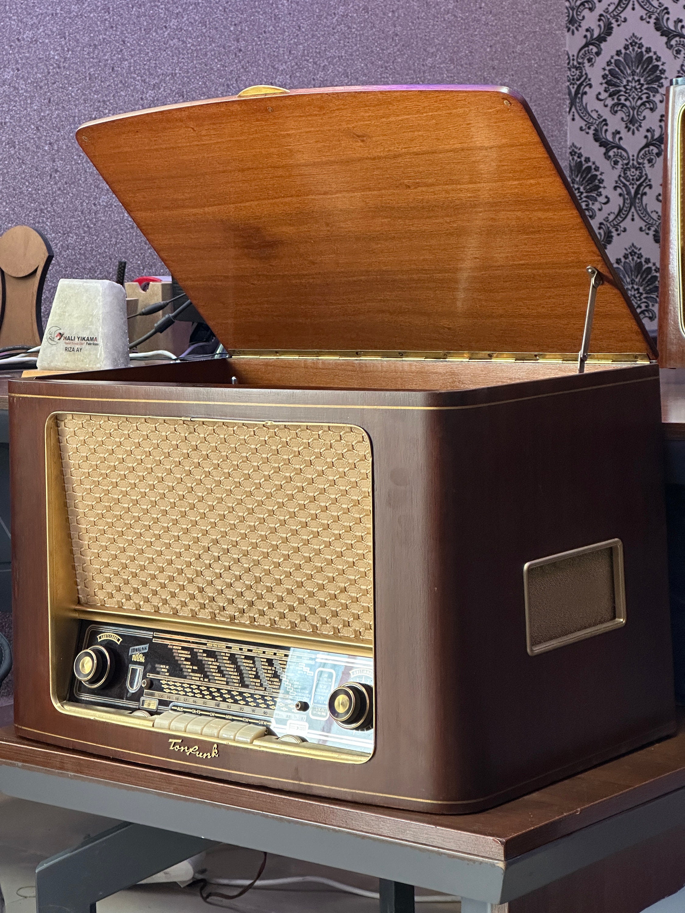 Braun 300 Radio Vintage Radio Orjinal Old Radio Radio Lamp Radio