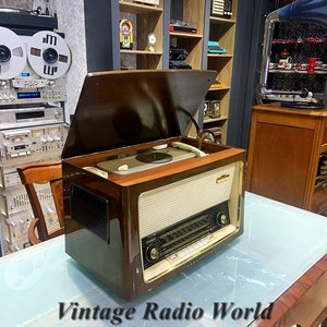 Nordmende Parsıfal Stereo Radio Vintage Radio Orjinal Old Radio Antique  Radio Lamp Radio Nordmende FM Radio 