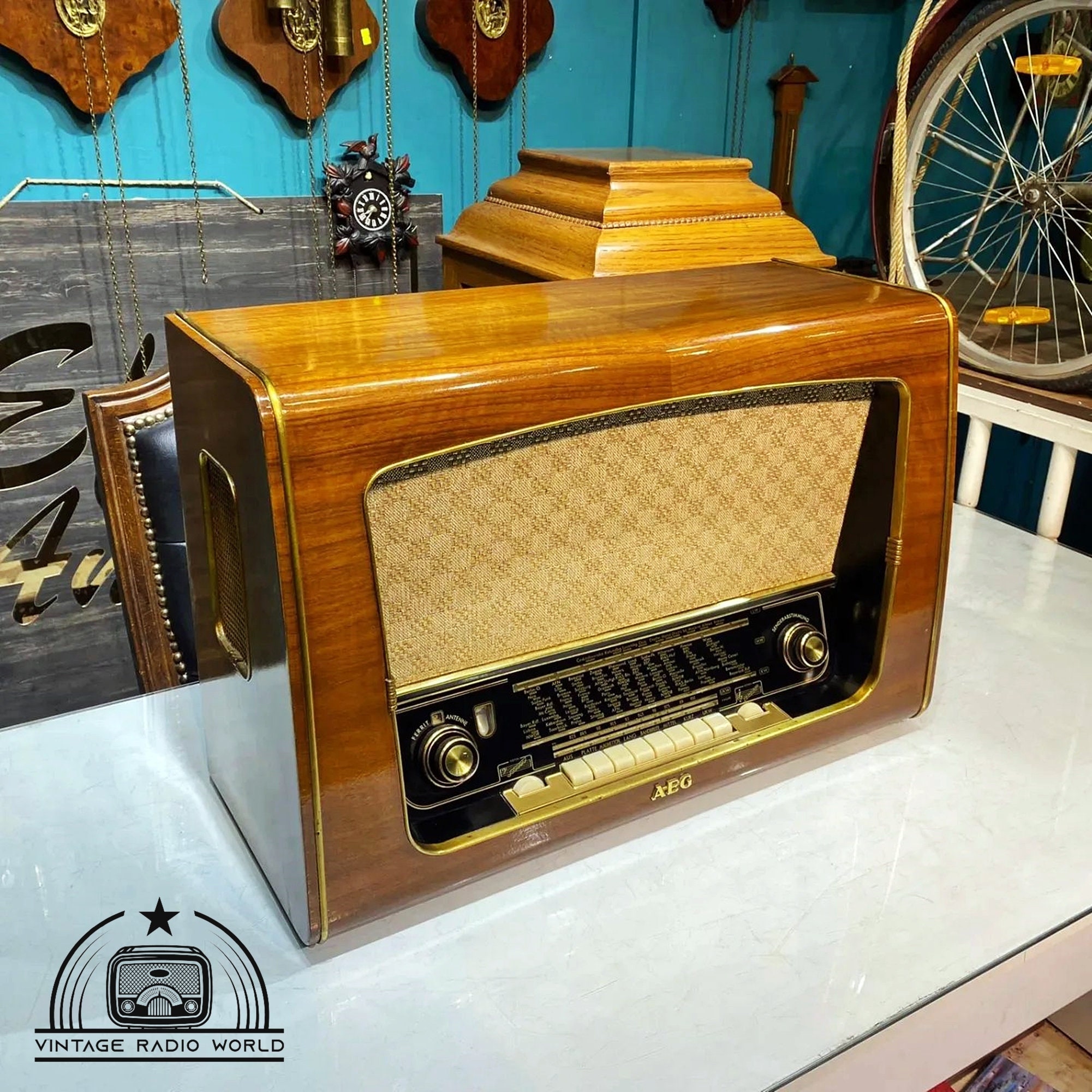 Vintage AEG 3034 Radio | Original Old Radio | Antique Radio