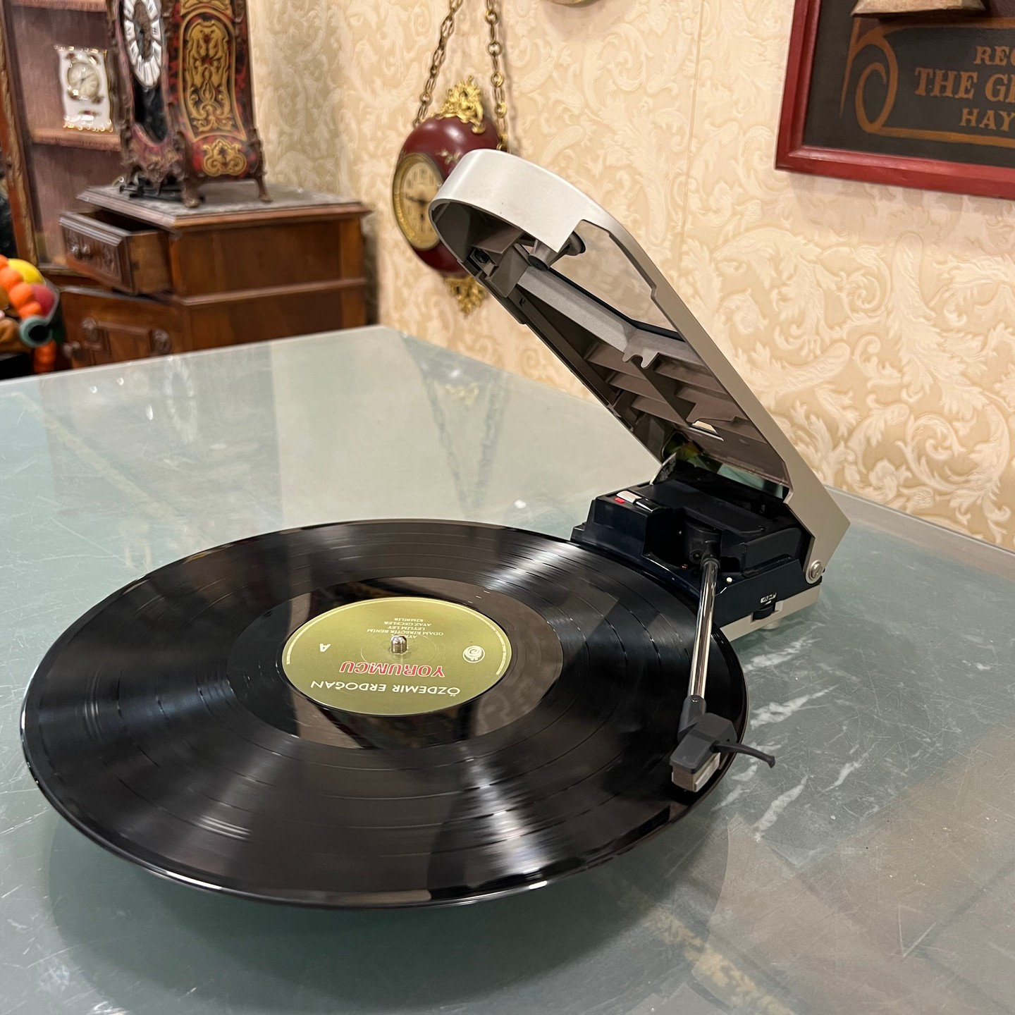 ★CEC 4SPEED STEREO TURNTABLE FR-250　50Hz Antique Audio Technica AT 727 Sound Burger | Portable Stereo