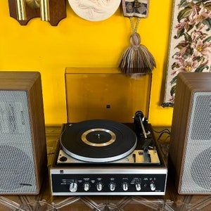Antique Dual HS 130 Turntable | Fully Serviced | Upgraded AT3600 Cartridge | Includes German 40W Speakers