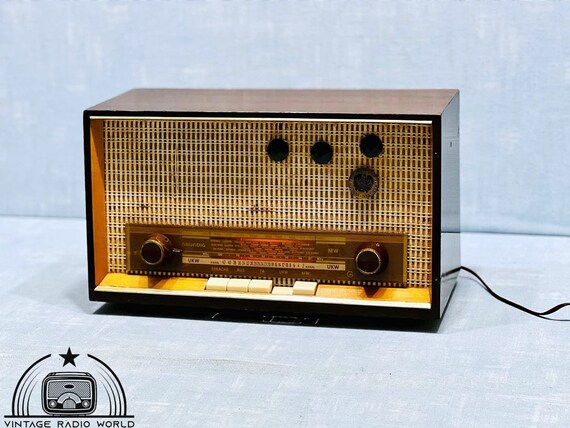 Grundig Type 96 M Radio | Vintage Radio | Orjinal Old Radio