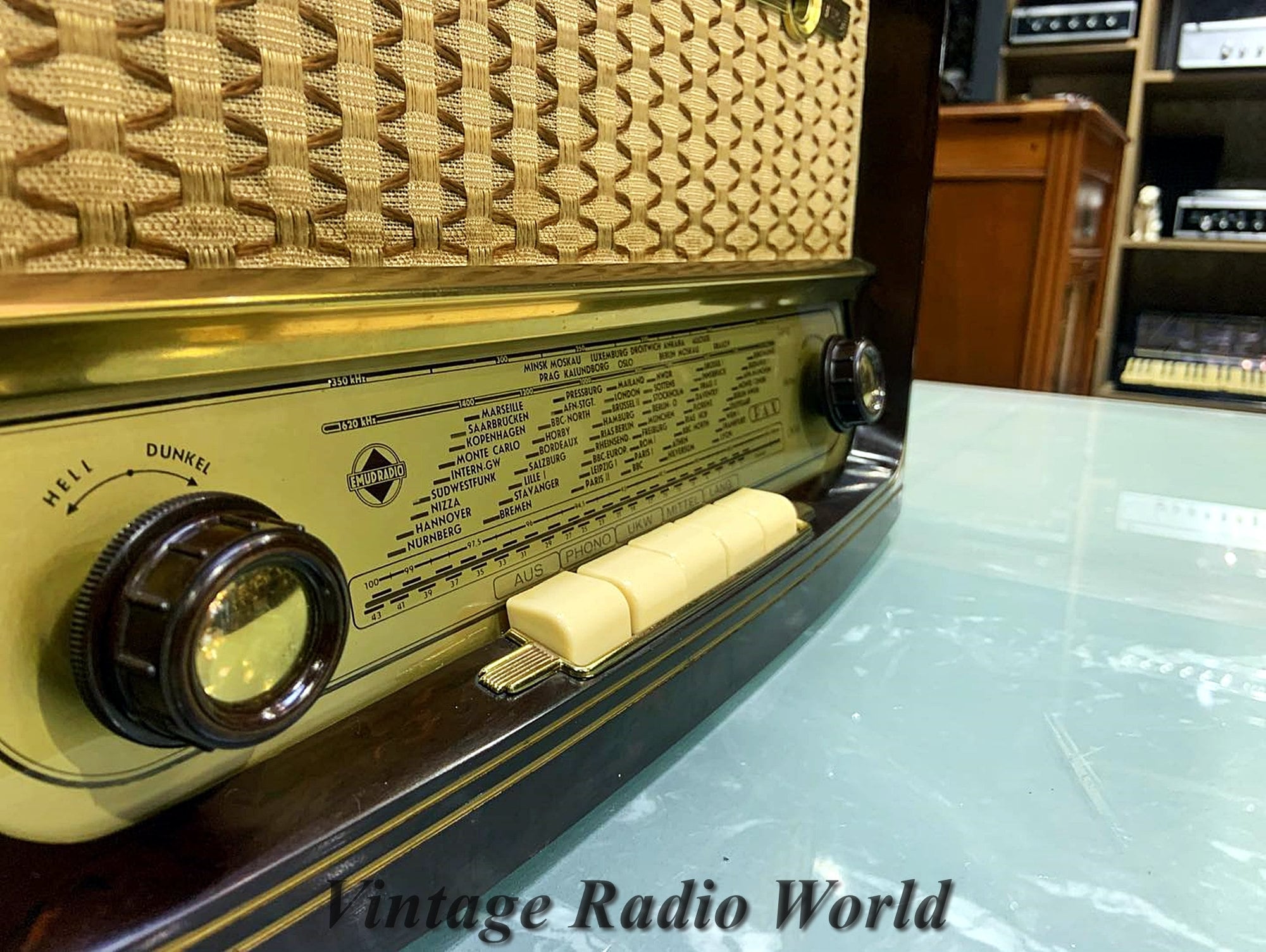 Emud | Vintage Radio | Orjinal Old Radio | Antique Radio | Lamp Radio ...