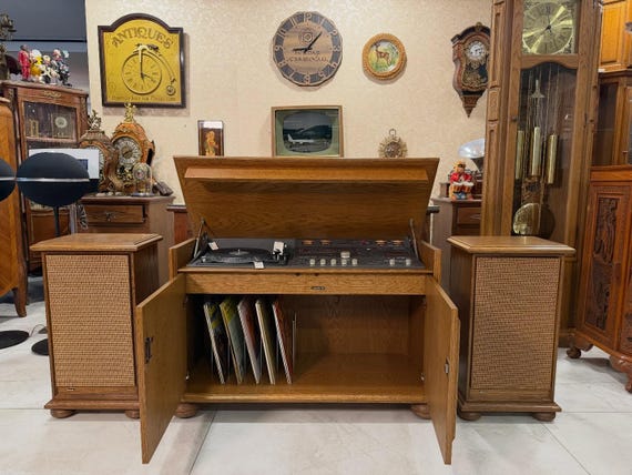 Liesenkotter Disco 9500 Vintage Stereo Console | Dual 496 Auto