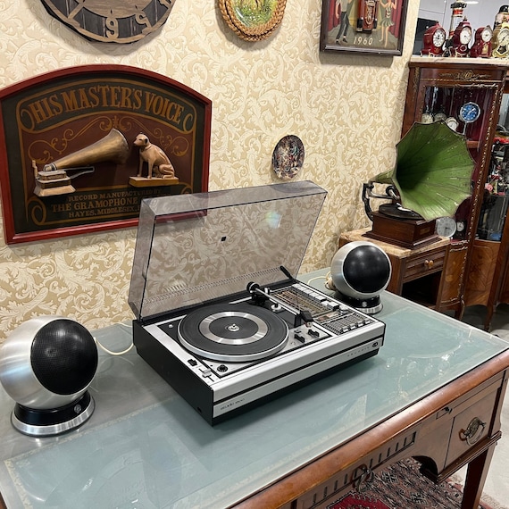 Grundig Studio 1600 FM Radio Turntable | Includes Minerva Sphere