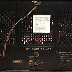 Philips Capella 753/4E/3D - - Restauro radio e Hi-Fi d'epoca