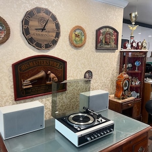 Legendary Dual HS 53 Turntable | Includes CL 138 Speaker Set | Fully Functional | Vintage Audio System | Rare High-Value Device -Turntable