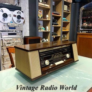 Philips Reverbeo | Vintage Radio | Orjinal Old Radio | Antique Radio | Lamp Radio | Philips Pallas Stereo Radio