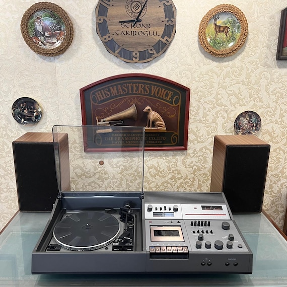 Vintage Wega KS3341-2 Record Player With Dual 1236, FM Radio