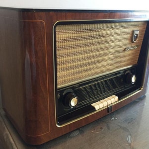 Philips Capella 663 / Radio Vintage / Radio Antigua Orjinal / Radio Antigua  / Radio Lámpara / Radio Philips -  España