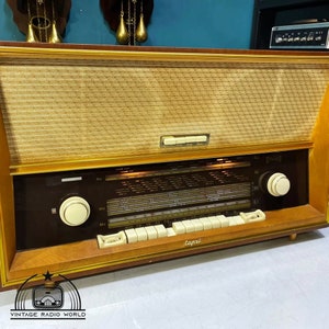 Capri Vintage Radio - Original Classic Charm, Lamp Radio Delight - Own a Piece of History
