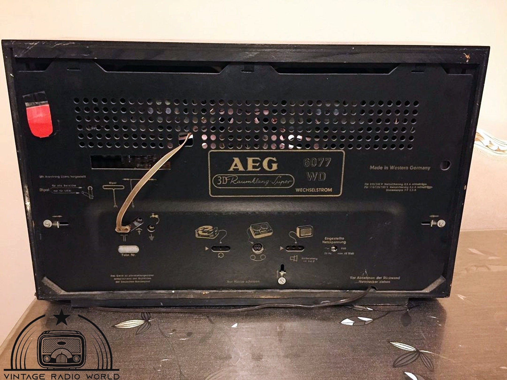 AEG 6077 WD Radio | Vintage Radio | Orginal Old Radio