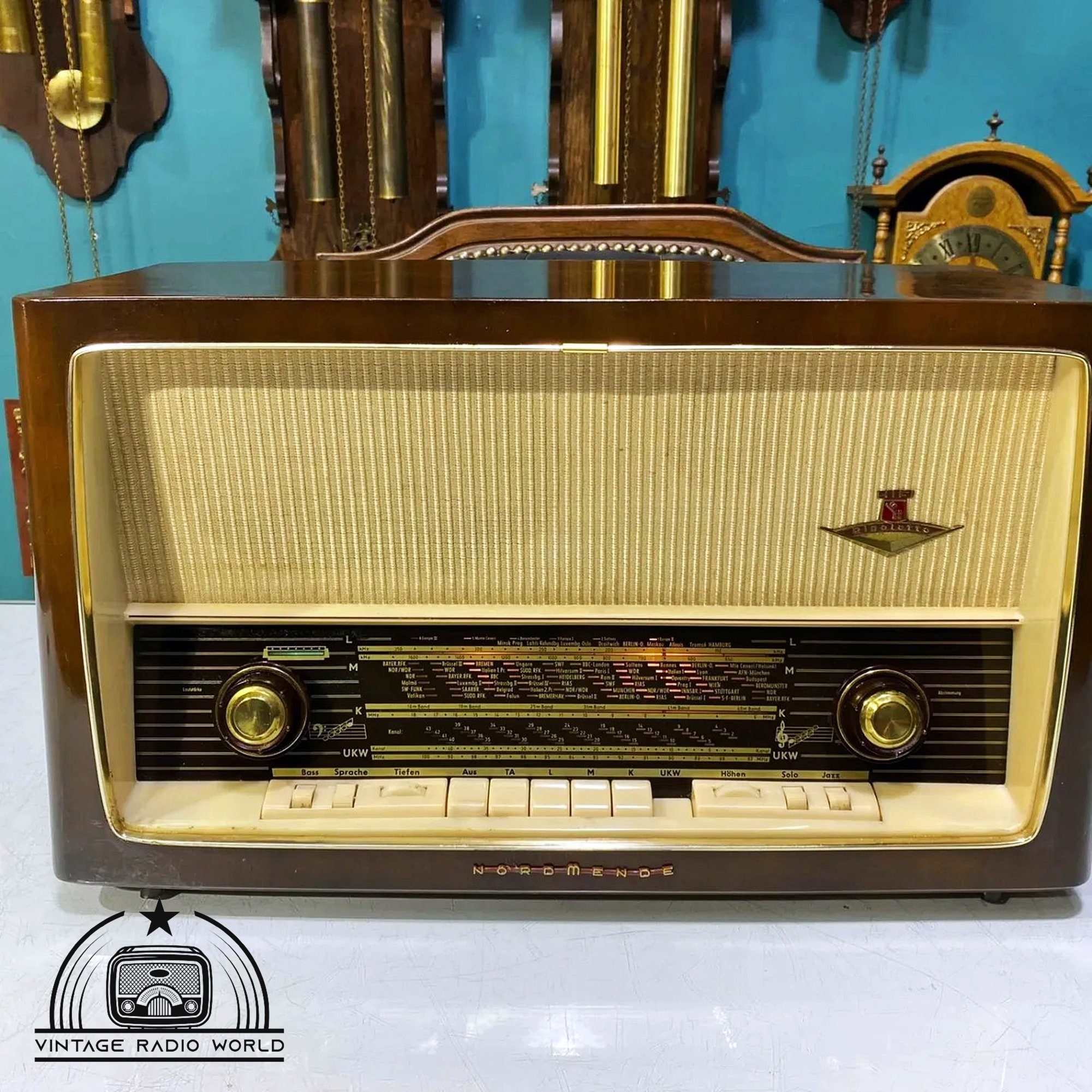 radio vintage melodial - Compra venta en todocoleccion