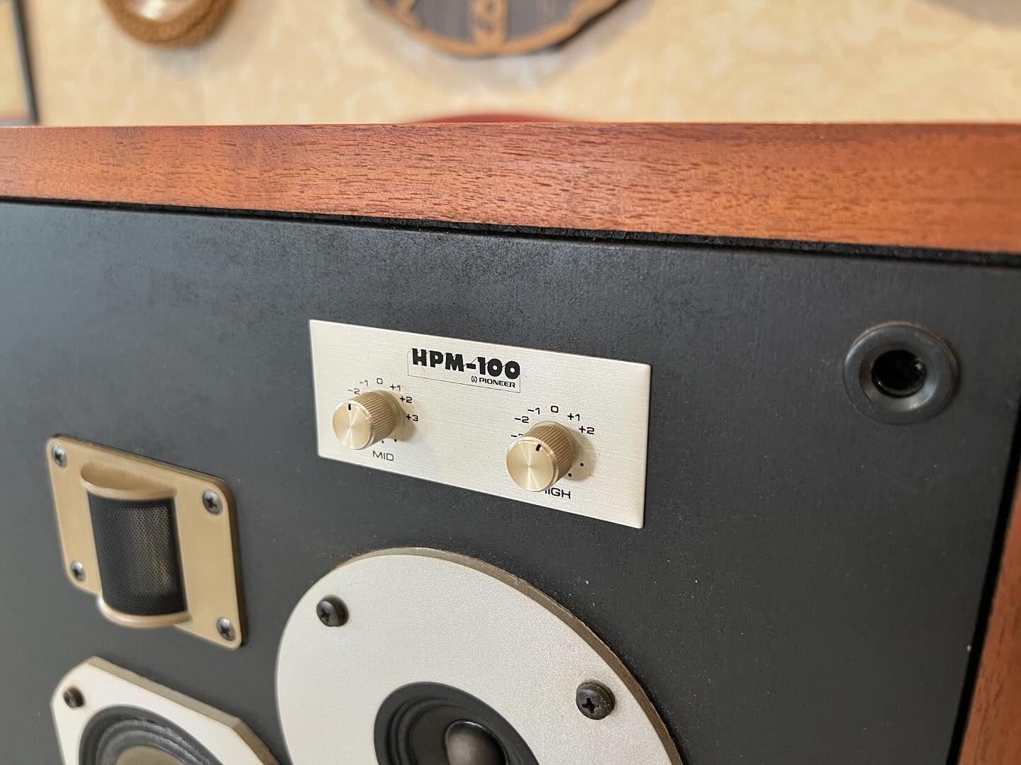 ビンテージ パイオニア HPM 100 スピーカー セット、すべての