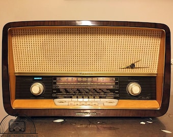 Loewe Opta Apollo 4760 W | Vintage Radio | Orjinal Old Radio | Antique Radio | Lamp Radio | Loewe Opta  Radio