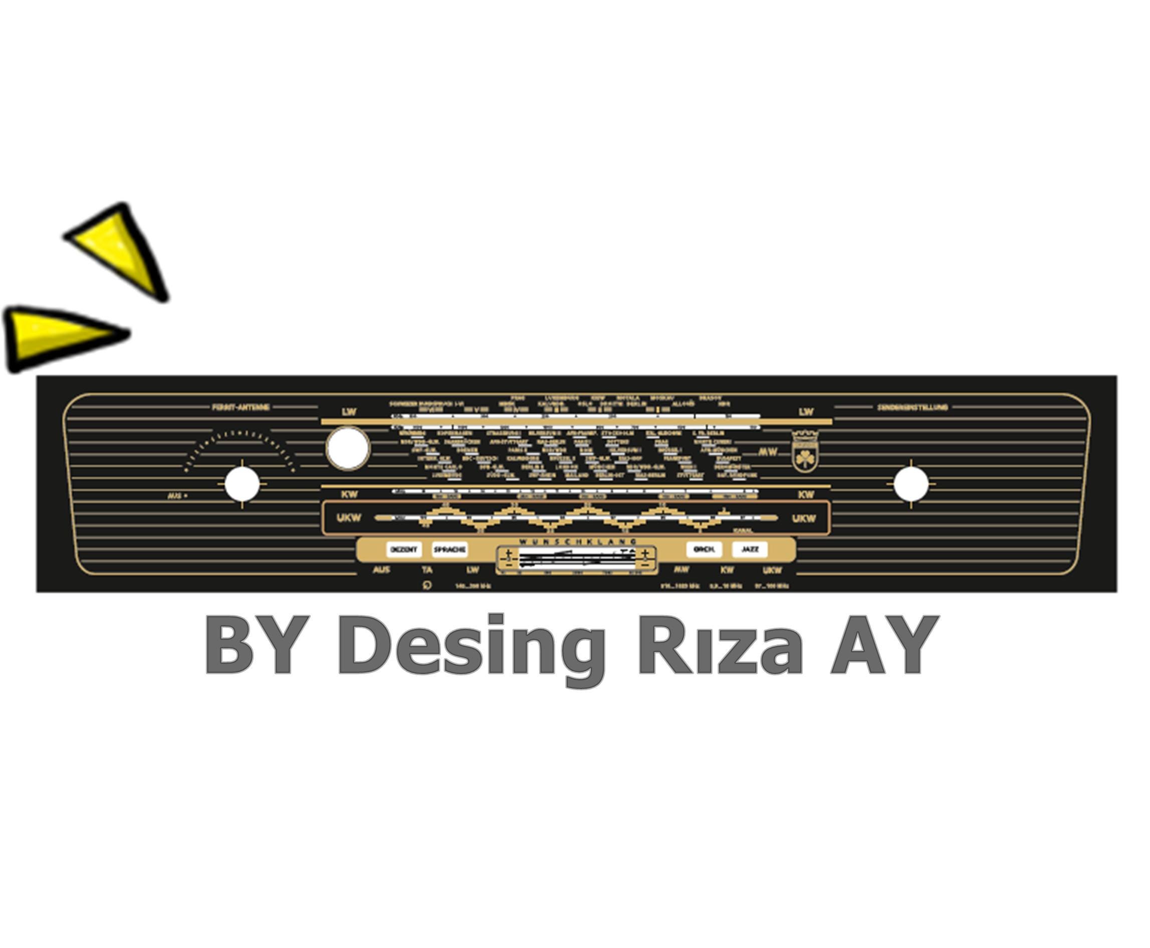 Custom Glass Panel for Grundig 4088 Model, Unique Design, Ready