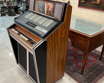 Antique Harting M100K Jukebox, 50 Record Capacity, Fully Functional, Excellent Condition, Rare Collectible